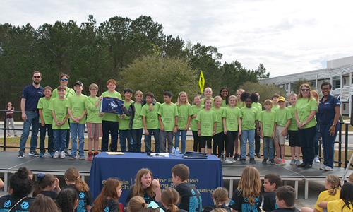 1st Place Savannah Elementary Science Olympiad Winners