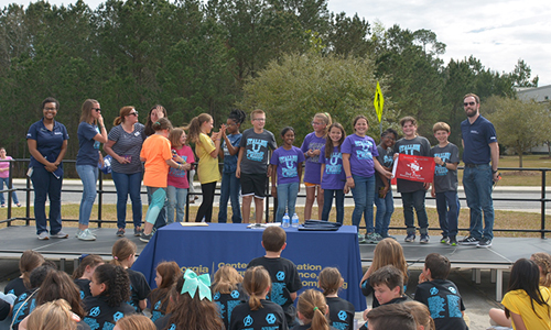 Savannah Elementary Science Olympiad second-place winners